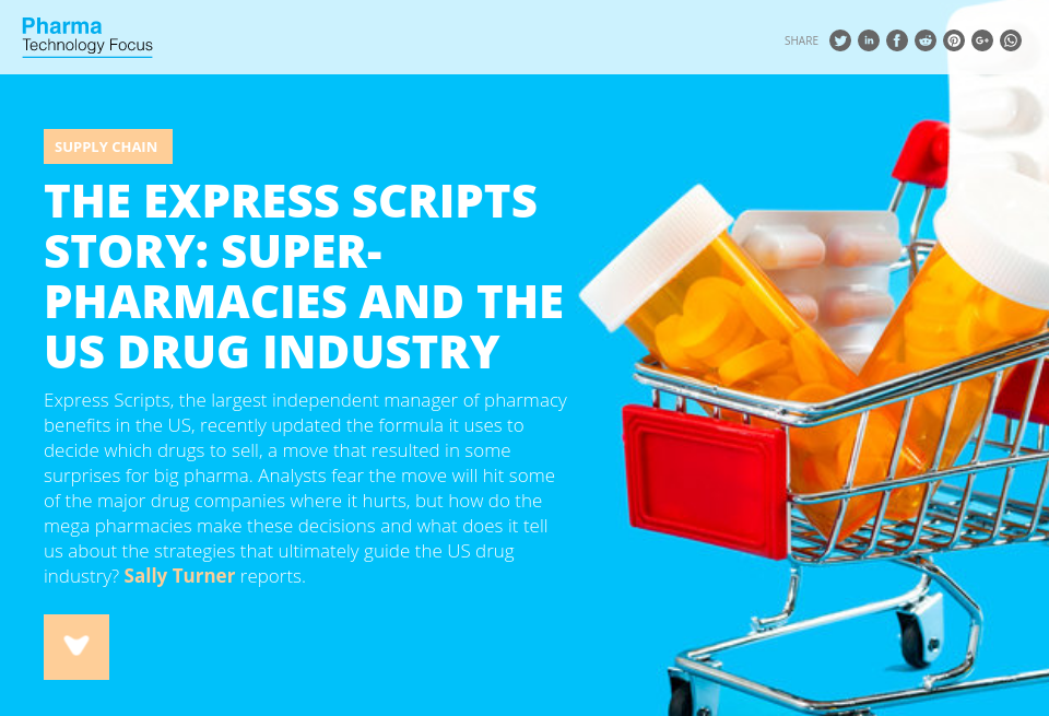 The Express Scripts story; superpharmacies and the US drug industry