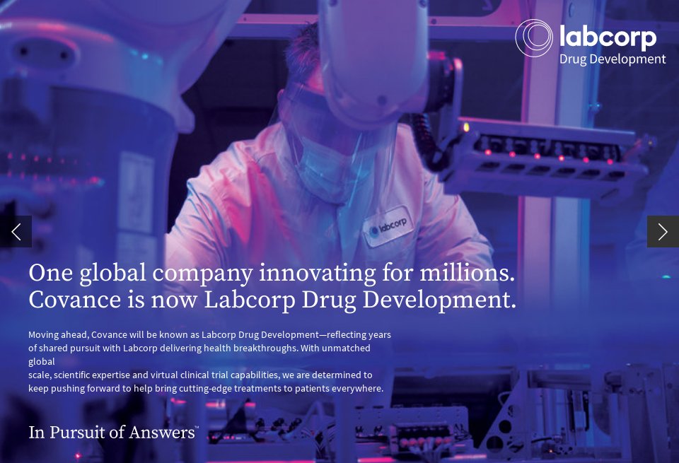 Labcorp Pharma Technology Focus Issue 110 September 2021
